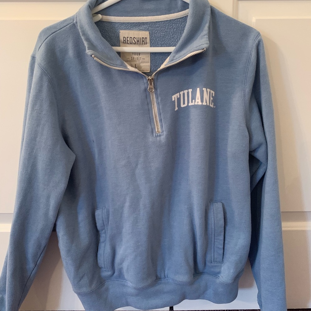Tulane quarter zip
